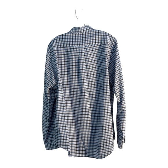 Ralph Lauren Mens Shirts Blue White Gingham Check Button Down Size Large - Picture 5 of 12